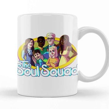 Baskı Dükkanı The Good Place The Soul Squad 01 Beyaz 330 ml Porselen Kupa Bardak