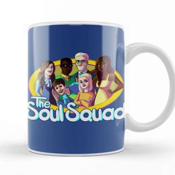 Baskı Dükkanı The Good Place The Soul Squad Beyaz 330 ml Porselen Kupa Bardak