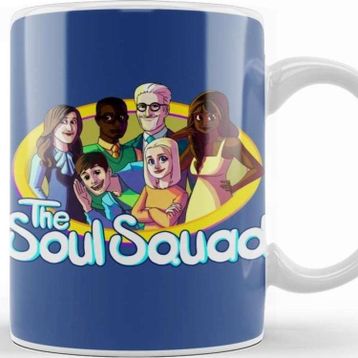 Baskı Dükkanı The Good Place The Soul Squad Beyaz 330 ml Porselen Kupa Bardak