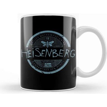 Baskı Dükkanı The Great Heisenberg Beyaz 330 ml Porselen Kupa Bardak