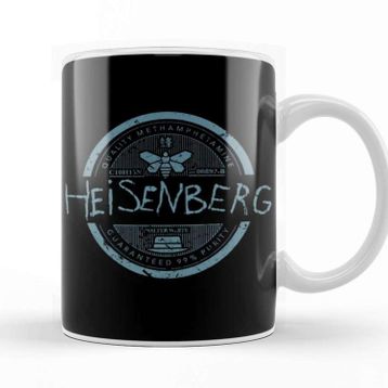 Baskı Dükkanı The Great Heisenberg Beyaz 330 ml Porselen Kupa Bardak
