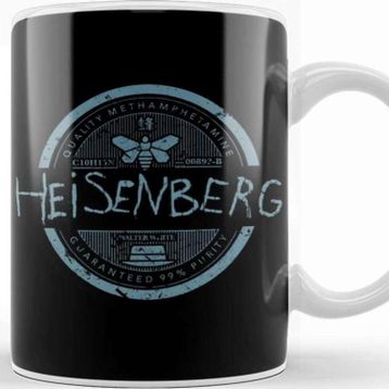 Baskı Dükkanı The Great Heisenberg Beyaz 330 ml Porselen Kupa Bardak