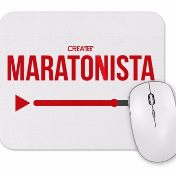 Baskı Dükkanı the Maratonista Mouse Pad