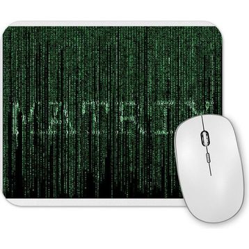Baskı Dükkanı the Matrix Kod Yağmuru Mouse Pad