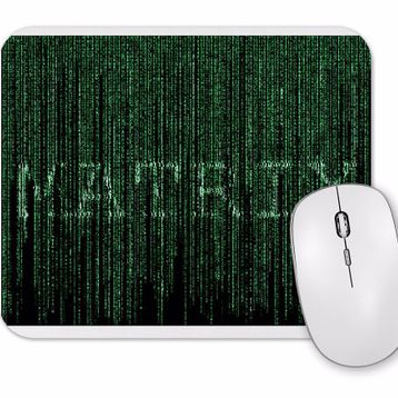 Baskı Dükkanı the Matrix Kod Yağmuru Mouse Pad