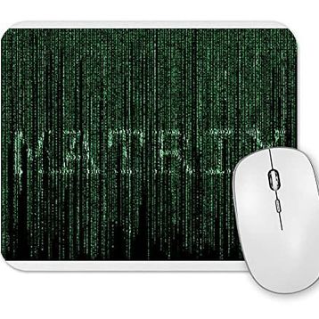 Baskı Dükkanı the Matrix Kod Yağmuru Mouse Pad