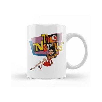 Baskı Dükkanı The Nanny Porselen Beyaz Kupa Bardak