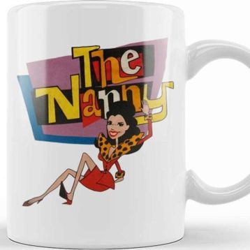 Baskı Dükkanı The Nanny Porselen Beyaz Kupa Bardak