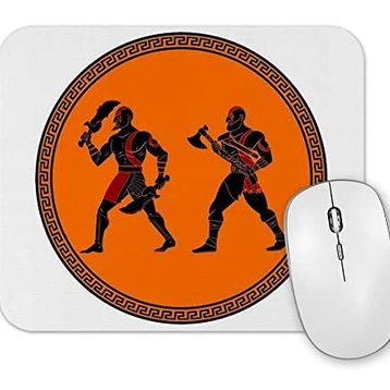 Baskı Dükkanı the Past And Future Kratos Mouse Pad