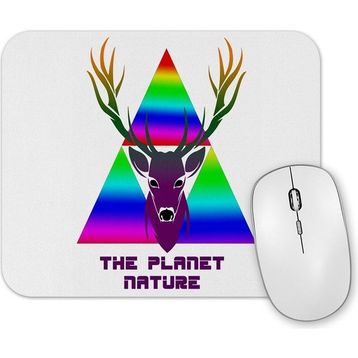 Baskı Dükkanı the Planet Nat Mouse Pad