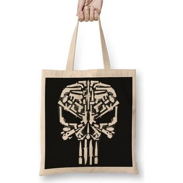 Baskı Dükkanı The Punisher Punishment Bez Çanta