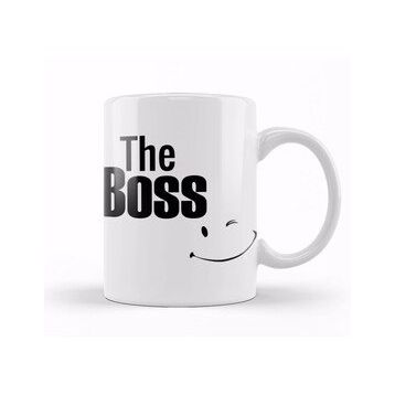 Baskı Dükkanı The Real Boss Kupa