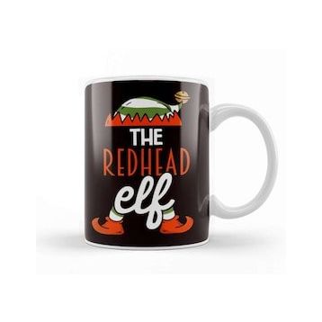 Baskı Dükkanı The Redhead Elf Ginger Red Haired Red Head Irish Kupa