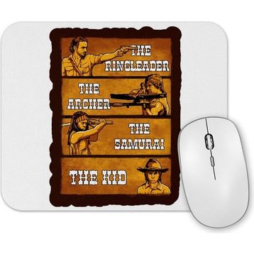 Baskı Dükkanı the Ringleader the Archer the Samurai Mouse Pad