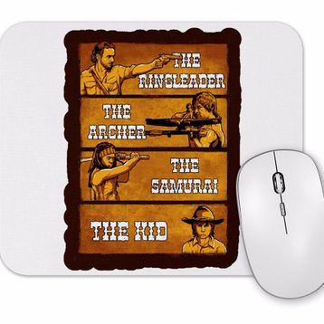 Baskı Dükkanı the Ringleader the Archer the Samurai Mouse Pad