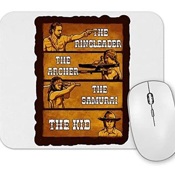 Baskı Dükkanı the Ringleader the Archer the Samurai Mouse Pad