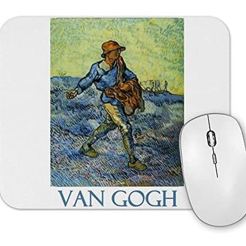 Baskı Dükkanı the Sower By Vincent Van Gogh Mouse Pad