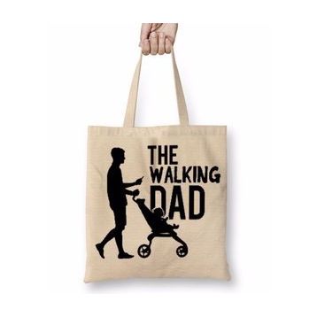 Baskı Dükkanı the Walking Dad Bez Çanta
