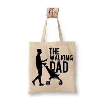 Baskı Dükkanı the Walking Dad Bez Çanta