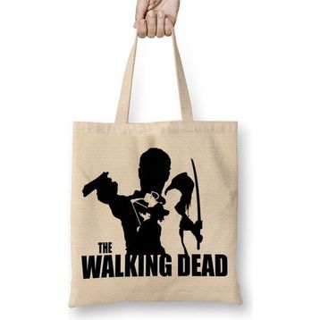 Baskı Dükkanı the Walking Dead Bez Çanta