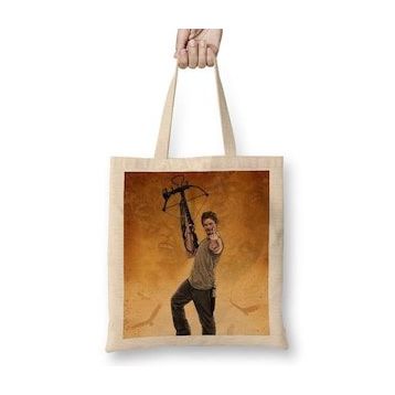 Baskı Dükkanı the Walking Dead Daryl Bez Çanta