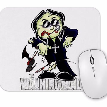 Baskı Dükkanı the Walking Dead Illustration Mouse Pad