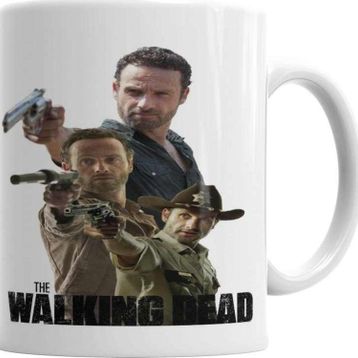 Baskı Dükkanı The Walking Dead Rick Twd Kupa