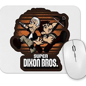 Baskı Dükkanı the Walking Dead Super Dixon Bros Mouse Pad