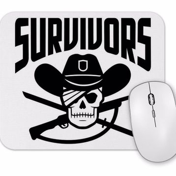 Baskı Dükkanı the Walking Dead Survivors Rick Mouse Pad