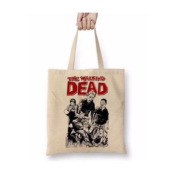 Baskı Dükkanı the Walkıng Dead Twd Bez Çanta