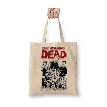 Baskı Dükkanı the Walkıng Dead Twd Bez Çanta