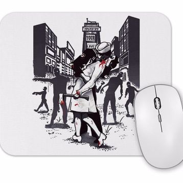 Baskı Dükkanı the Walking Dead Z Day Mouse Pad