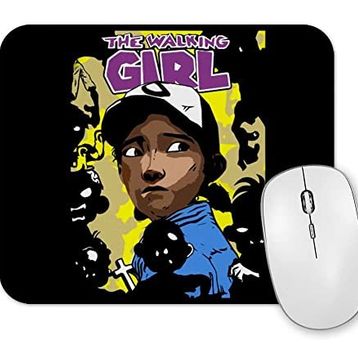 Baskı Dükkanı the Walking Girl Mouse Pad