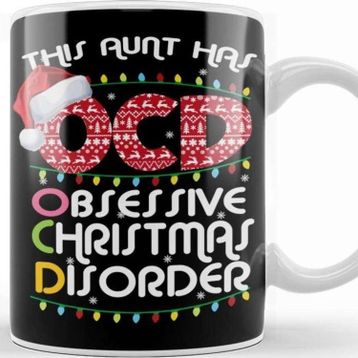 Baskı Dükkanı This Aunt Has Obsessive Christmas Disorder Kupa