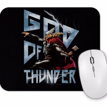 Baskı Dükkanı Thor God of Thunder Mouse Pad