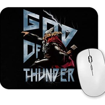 Baskı Dükkanı Thor God of Thunder Mouse Pad