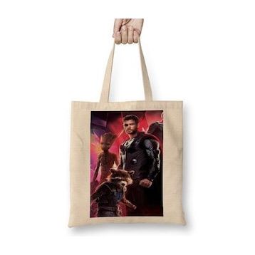 Baskı Dükkanı Thor Groot E Rock Bez Çanta