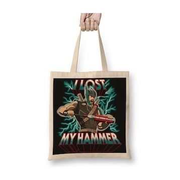 Baskı Dükkanı Thor I Lost My Hammer Bez Çanta