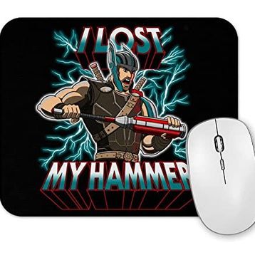 Baskı Dükkanı Thor I Lost My Hammer Mouse Pad
