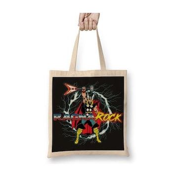 Baskı Dükkanı Thor Ragna Rock Bez Çanta