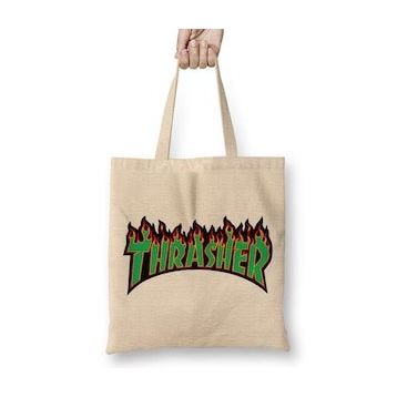 Baskı Dükkanı Thrasher 01 Bez Çanta