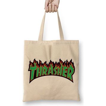 Baskı Dükkanı Thrasher 01 Bez Çanta