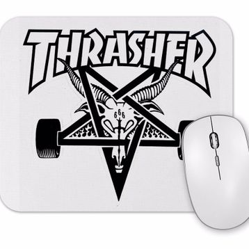 Baskı Dükkanı Thrasher Skate Skateboard Mouse Pad
