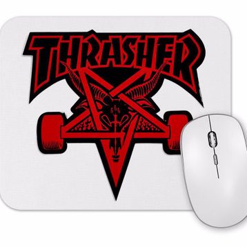 Baskı Dükkanı Thrasher Skate Skateboard Mouse Pad