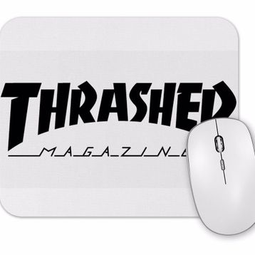 Baskı Dükkanı Thrasher Skateboard Magazin Mouse Pad