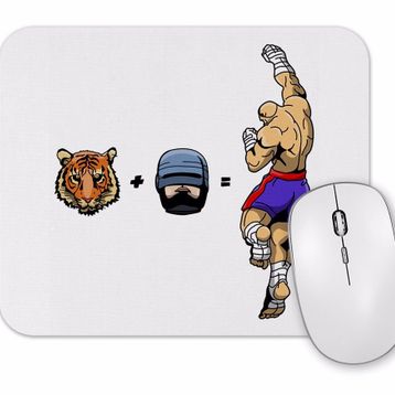 Baskı Dükkanı Tiger Robocop 2 Mouse Pad