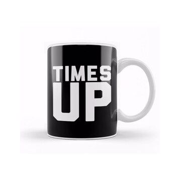 Baskı Dükkanı Times Up Bold Slogan Kupa
