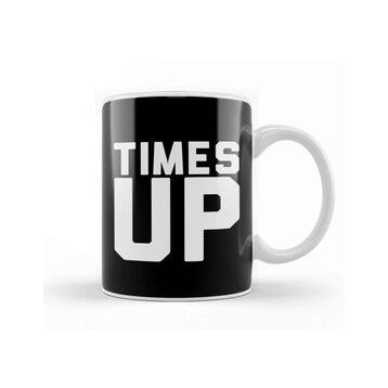 Baskı Dükkanı Times Up Bold Slogan Kupa