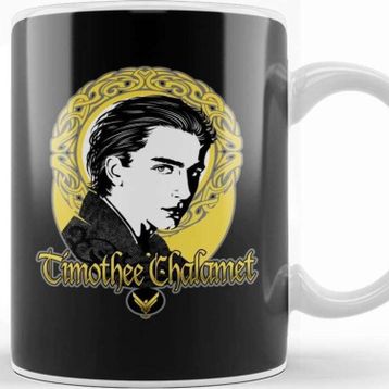 Baskı Dükkanı Timothée Chalamet Kupa