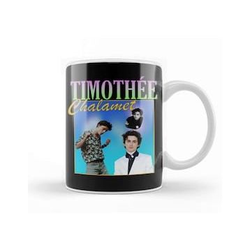 Baskı Dükkanı Timothee Chalamet Retro Tee 01 Kupa